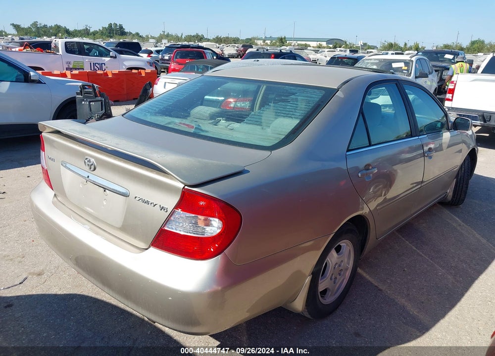 2002 TOYOTA CAMRY LE V6 VIN: 4T1BF32K62U019098