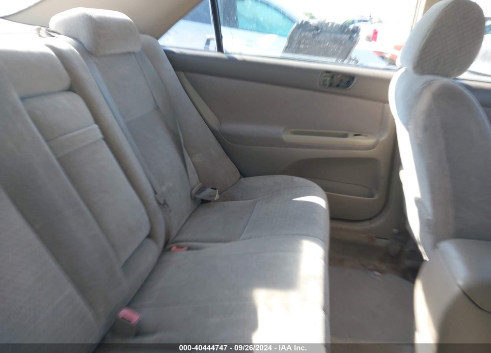 2002 TOYOTA CAMRY LE V6 VIN: 4T1BF32K62U019098