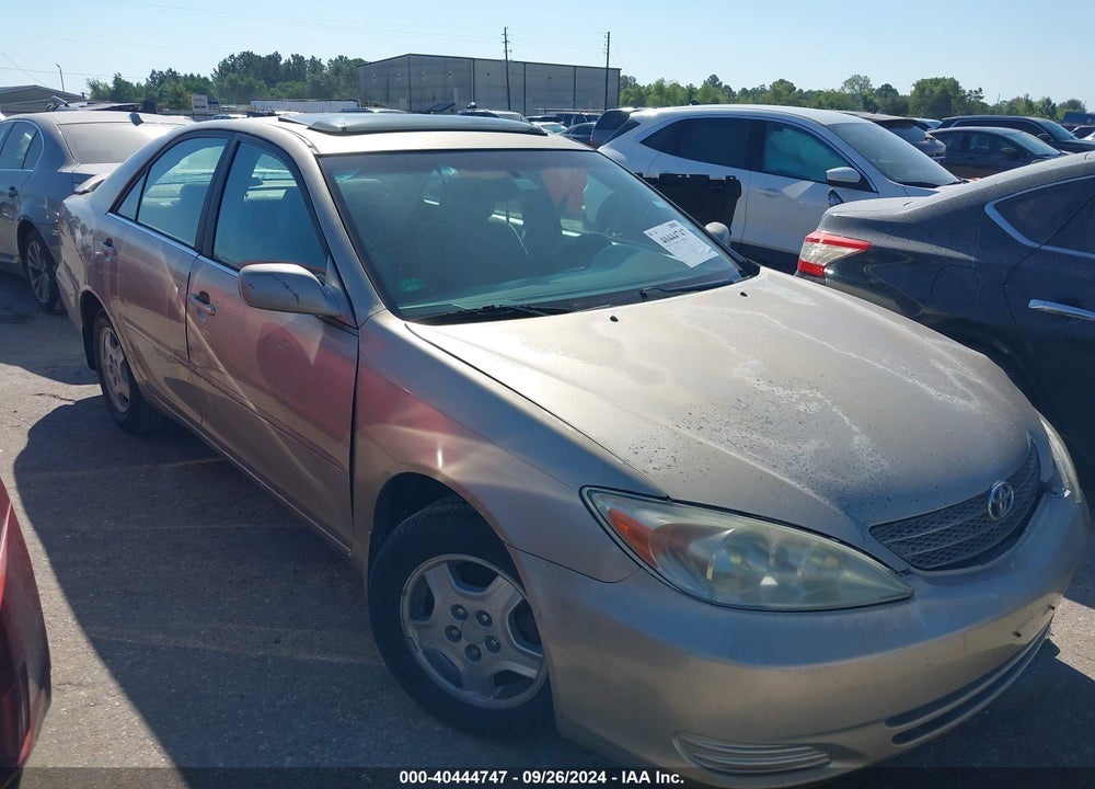 2002 TOYOTA CAMRY LE V6 VIN: 4T1BF32K62U019098