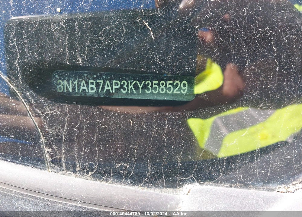 2019 NISSAN SENTRA SR VIN: 3N1AB7AP3KY358529