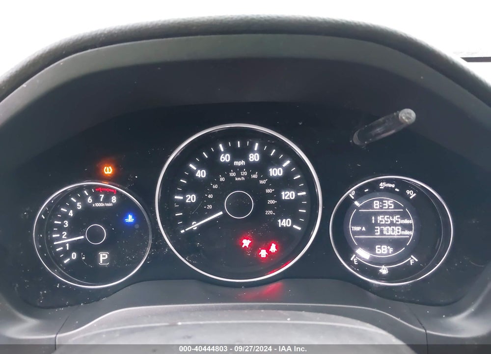 2016 HONDA HR-V LX VIN: 3CZRU5H35GM706745
