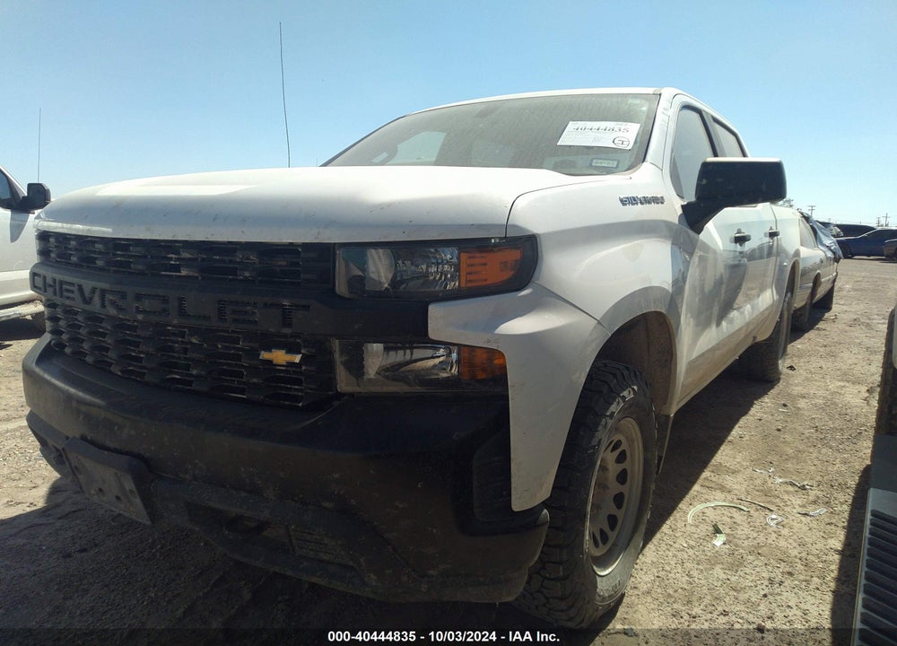 2019 CHEVROLET SILVERADO 1500 WORK TRUCK VIN: 1GCUYAEF6KZ309693