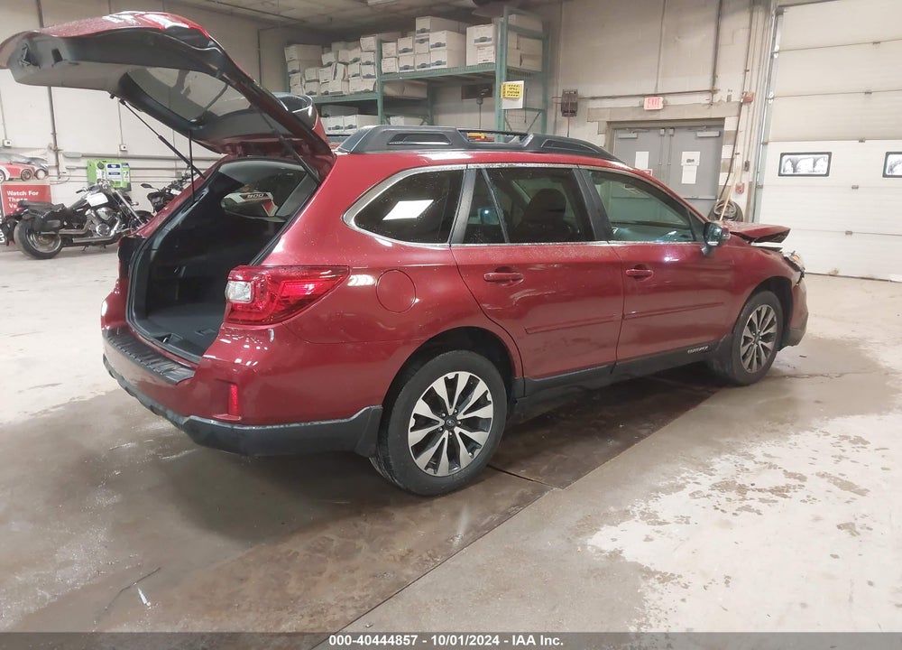 2016 SUBARU OUTBACK 2.5I LIMITED VIN: 4S4BSANC5G3323332