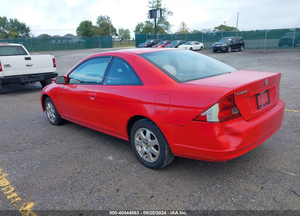 2003 HONDA CIVIC EX VIN: 1HGEM22953L074133