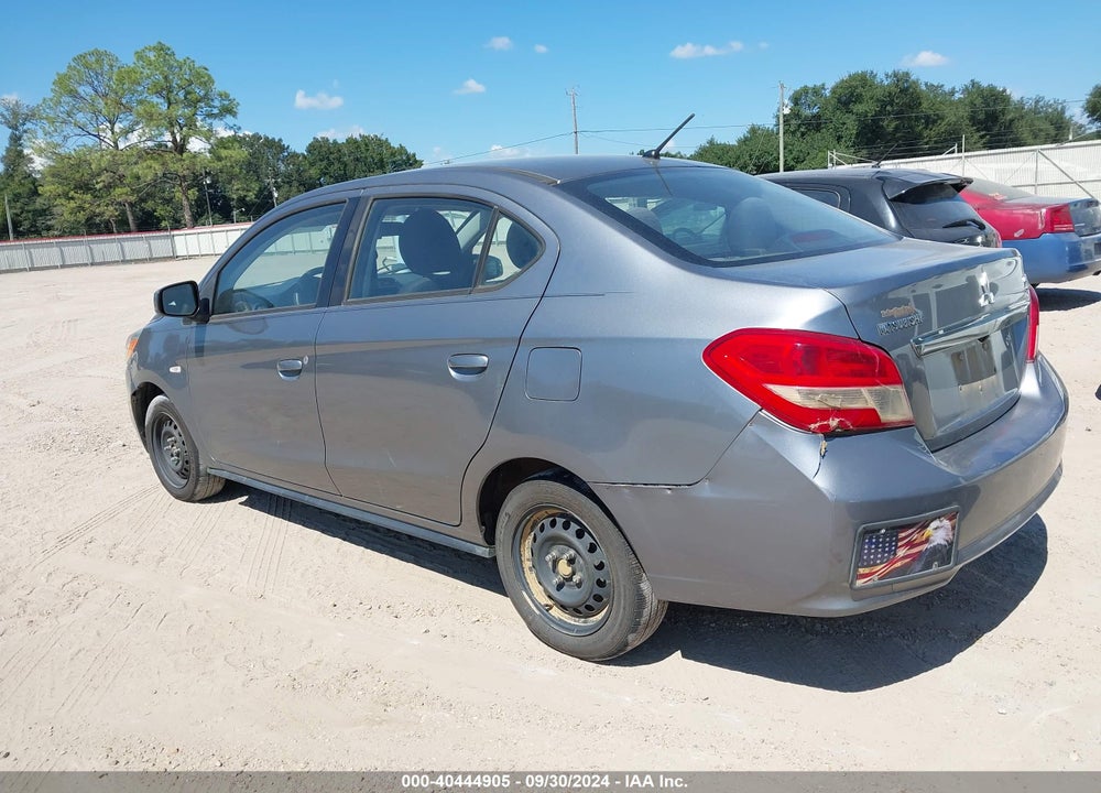 2019 MITSUBISHI MIRAGE G4 ES VIN: ML32F3FJ4KHF15201