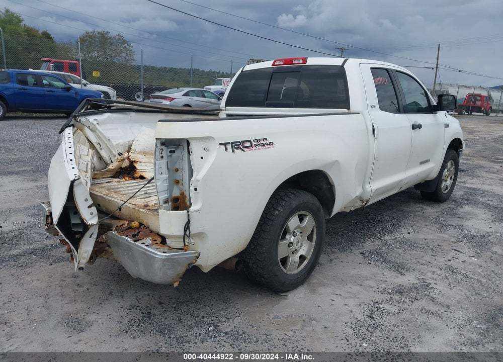 2008 TOYOTA TUNDRA SR5 5.7L V8 VIN: 5TFBV54168X071636