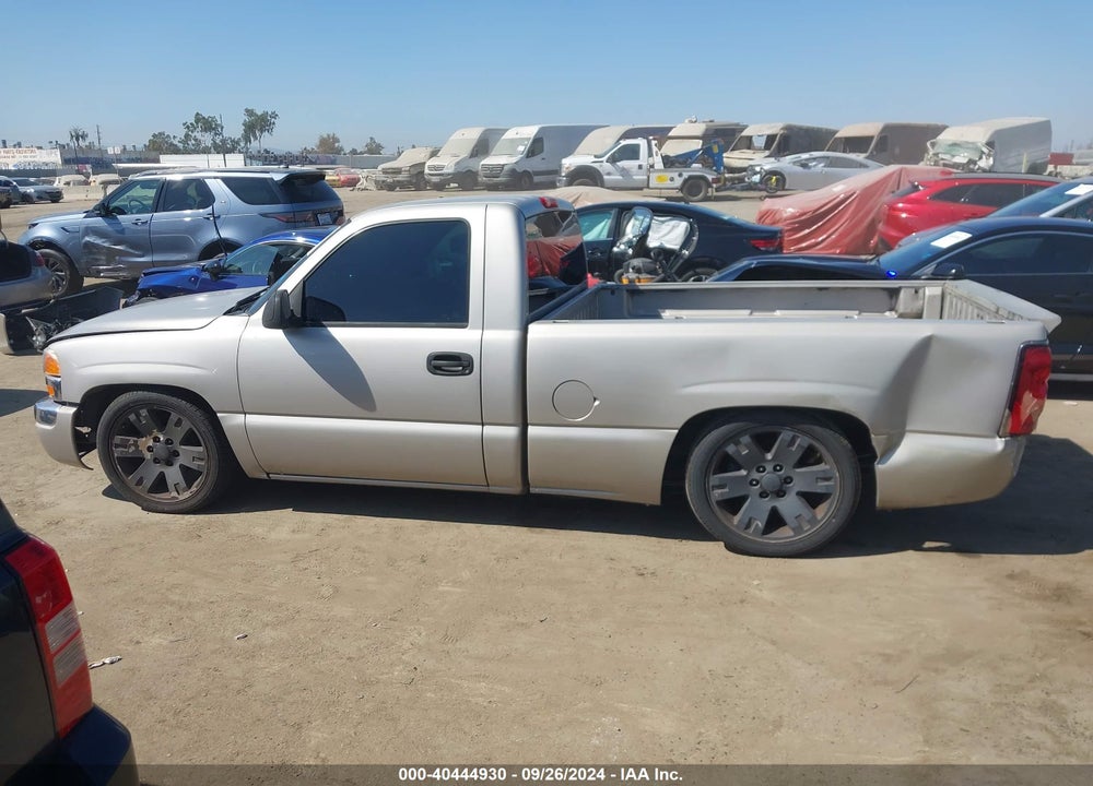 2004 GMC SIERRA 1500 SLE VIN: 1GTEC14T84Z188825