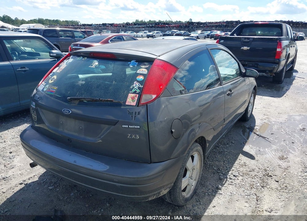 2004 FORD FOCUS ZX3 VIN: 3FAFP31Z74R117557