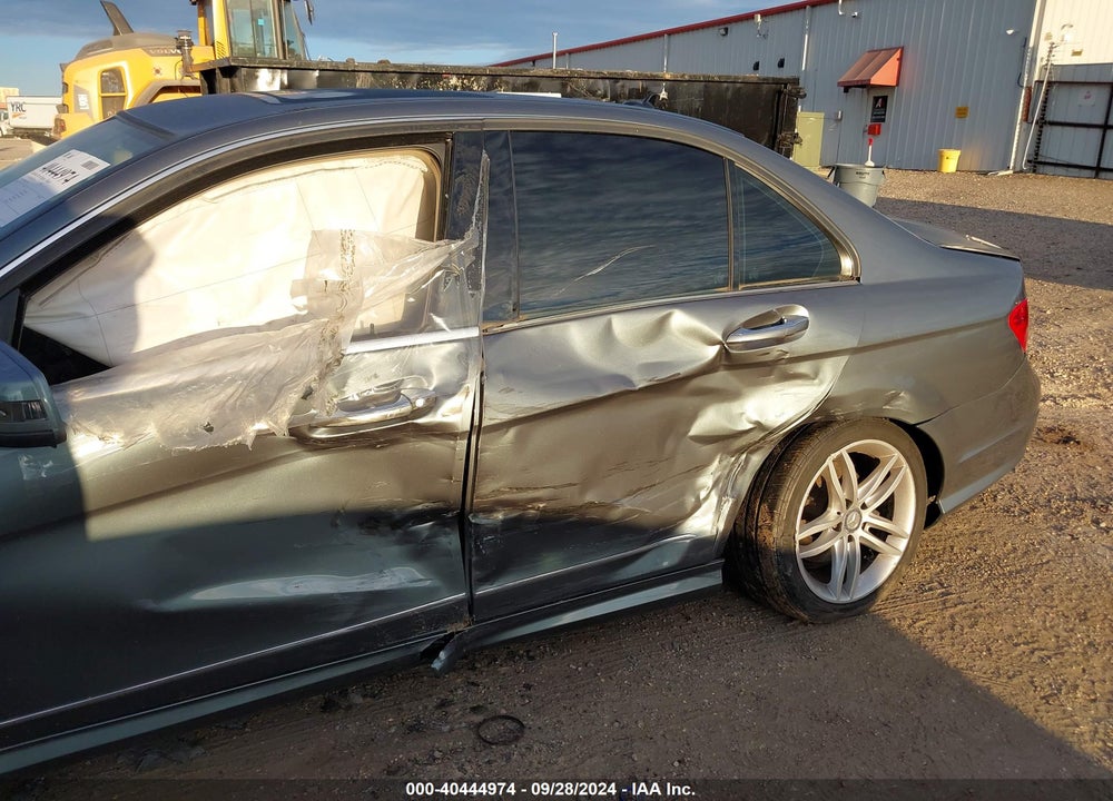 2012 MERCEDES-BENZ C 300 VIN: WDDGF8BB8CA709774