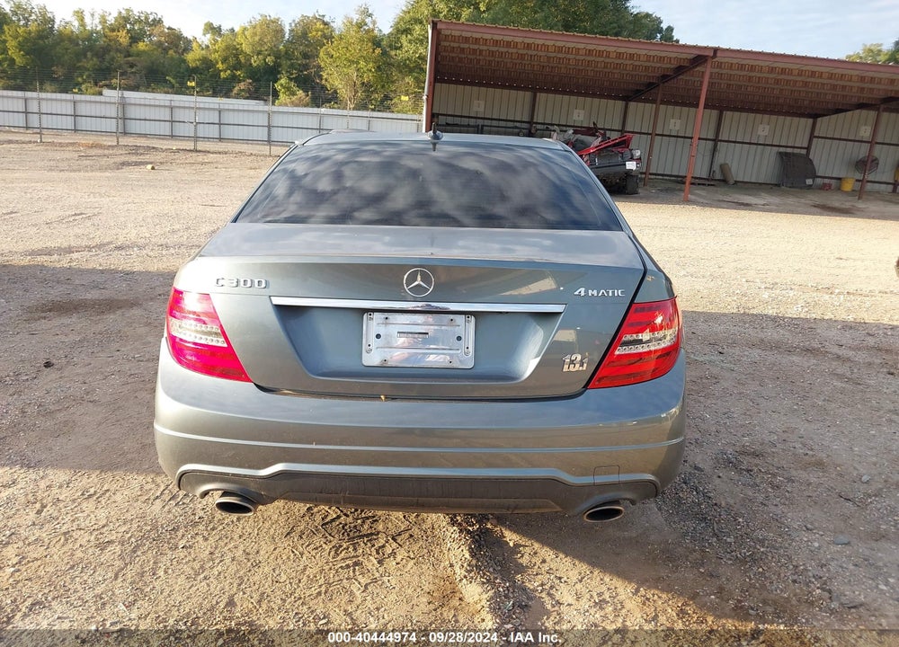 2012 MERCEDES-BENZ C 300 VIN: WDDGF8BB8CA709774