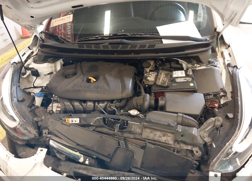 2016 HYUNDAI ELANTRA SE VIN: 5NPDH4AE4GH694362