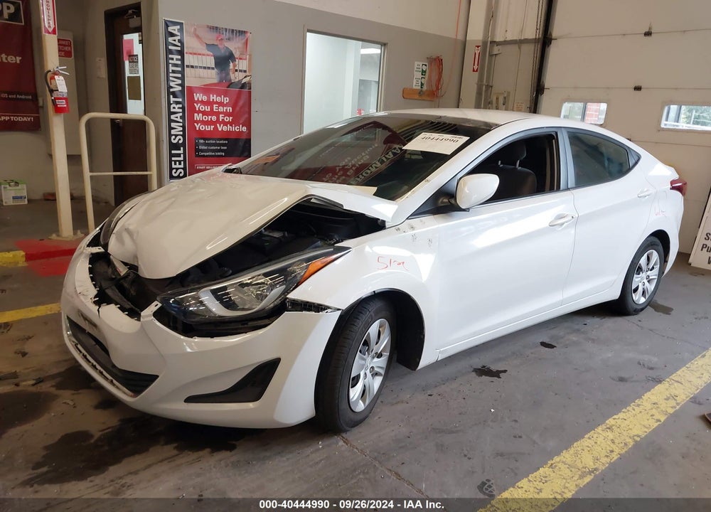 2016 HYUNDAI ELANTRA SE VIN: 5NPDH4AE4GH694362