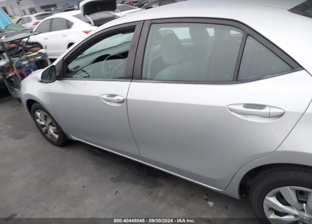 2016 TOYOTA COROLLA LE VIN: 2T1BURHE1GC685434