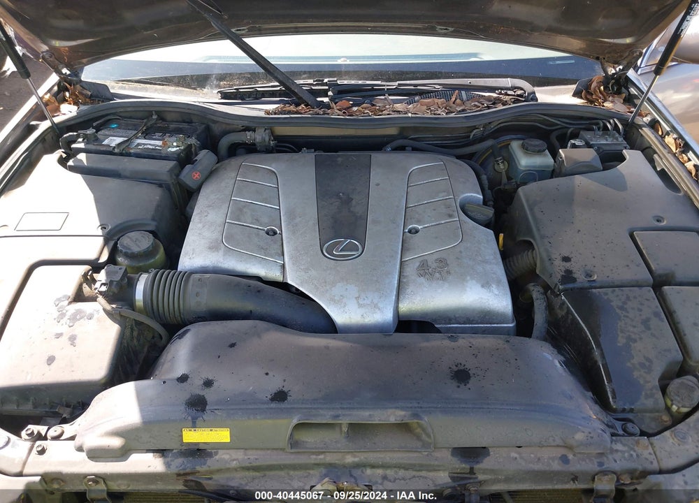 2001 LEXUS LS 430 VIN: JTHBN30F810015412
