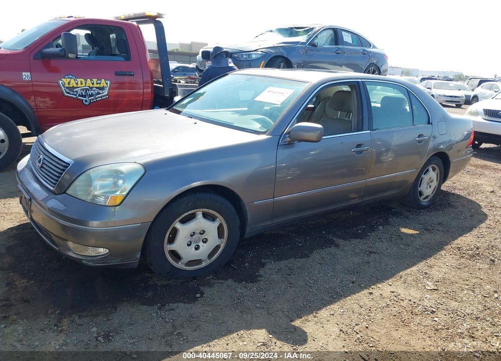 2001 LEXUS LS 430 VIN: JTHBN30F810015412