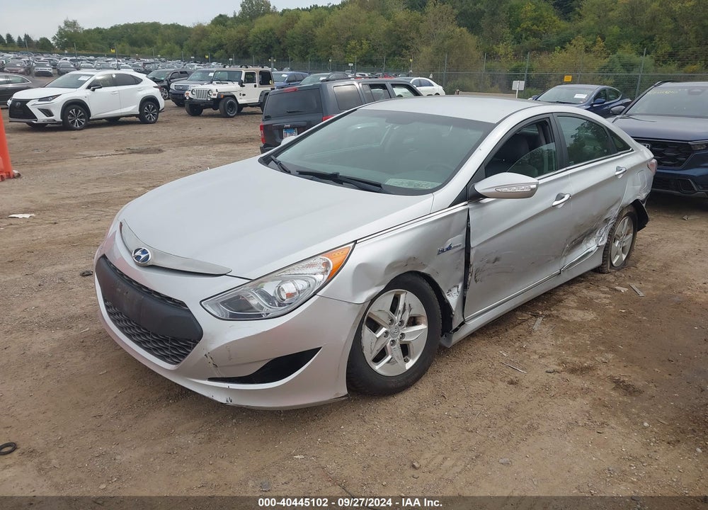 2012 HYUNDAI SONATA HYBRID VIN: KMHEC4A46CA034878