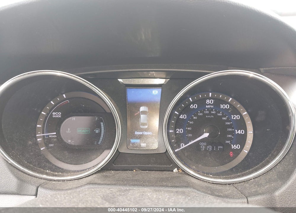 2012 HYUNDAI SONATA HYBRID VIN: KMHEC4A46CA034878