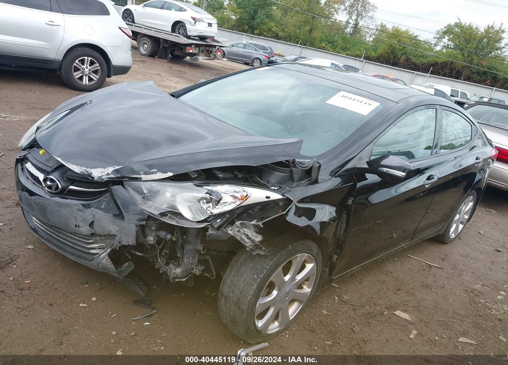 2013 HYUNDAI ELANTRA LIMITED VIN: KMHDH4AE6DU697356