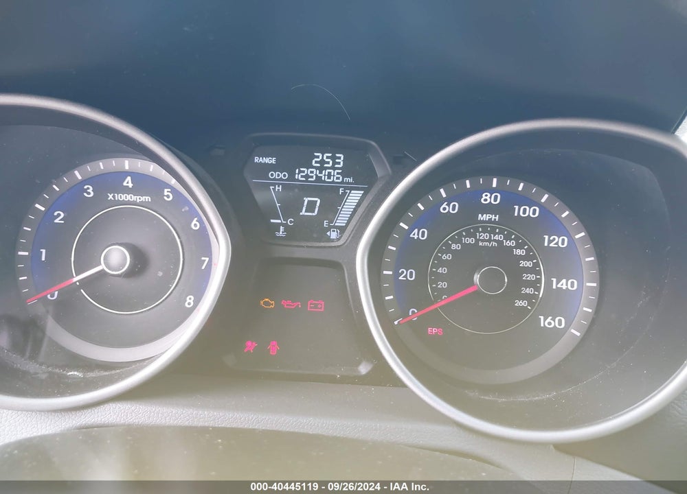 2013 HYUNDAI ELANTRA LIMITED VIN: KMHDH4AE6DU697356