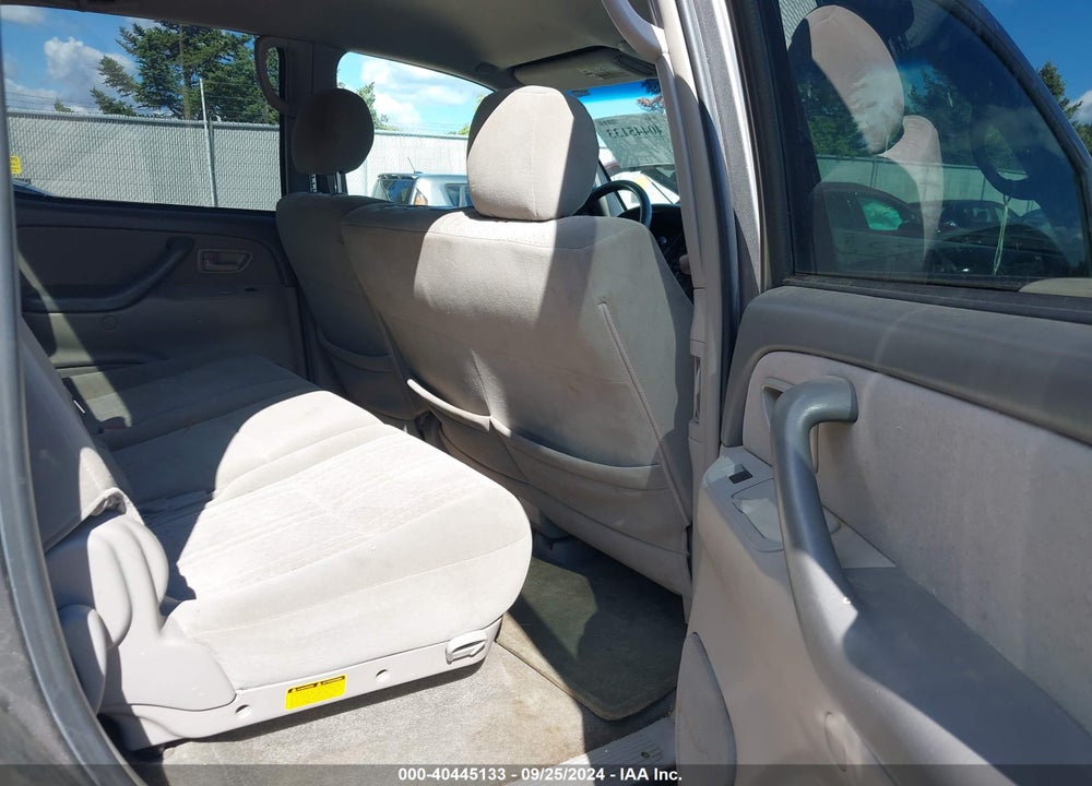 2006 TOYOTA TUNDRA SR5 V8 VIN: 5TBDT441X6S514505