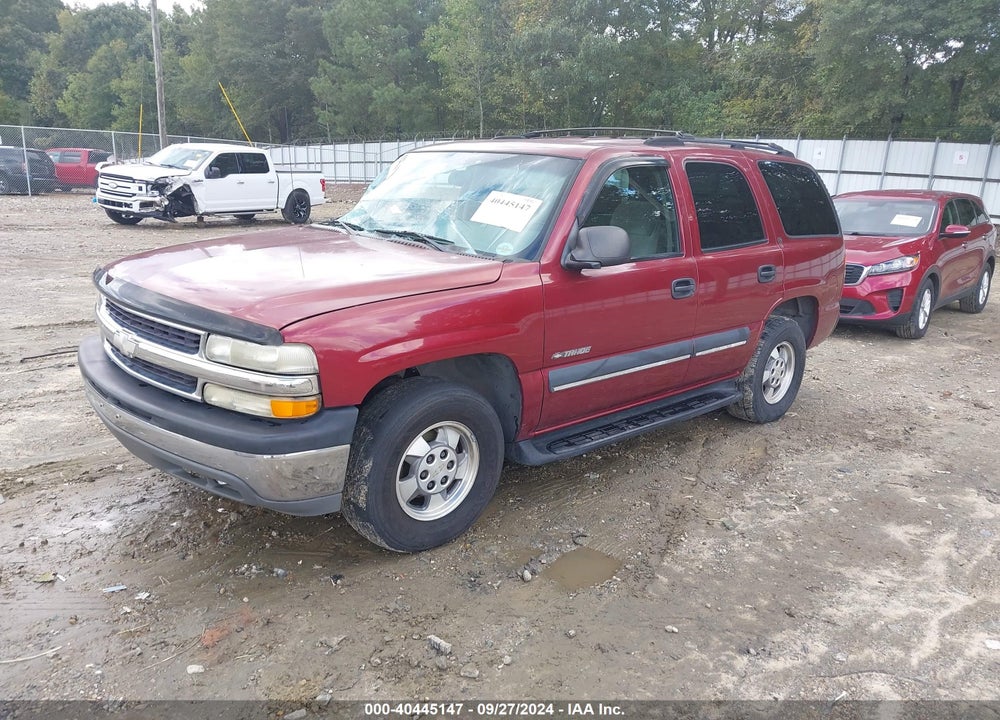 2002 CHEVROLET TAHOE LS VIN: 1GNEC13VX2J148610