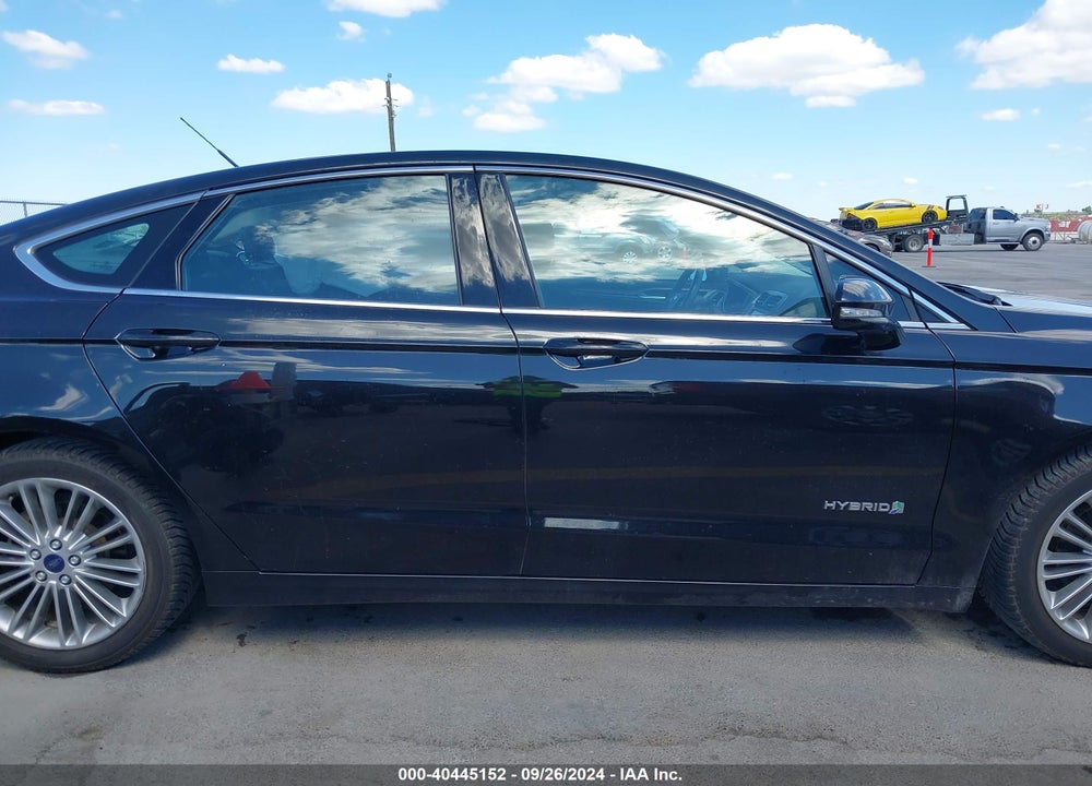 2013 FORD FUSION HYBRID SE VIN: 3FA6P0LU6DR273119