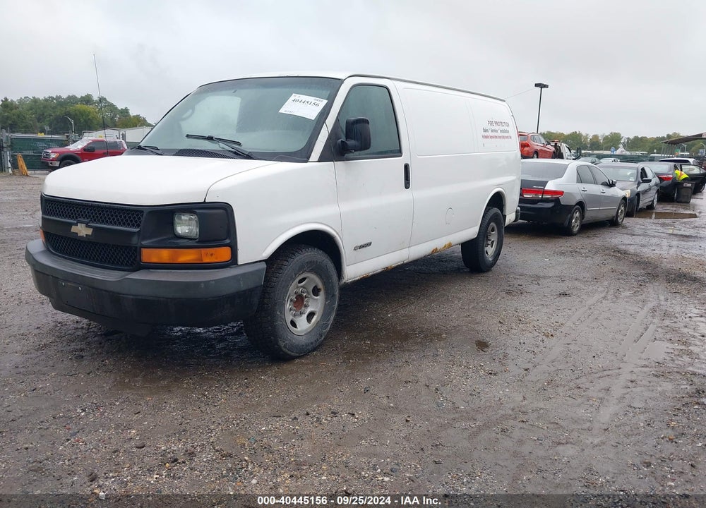 2006 CHEVROLET EXPRESS WORK VAN VIN: 1GCGG25V261170373