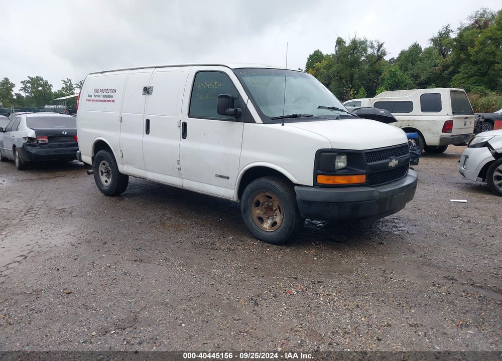 2006 CHEVROLET EXPRESS WORK VAN VIN: 1GCGG25V261170373