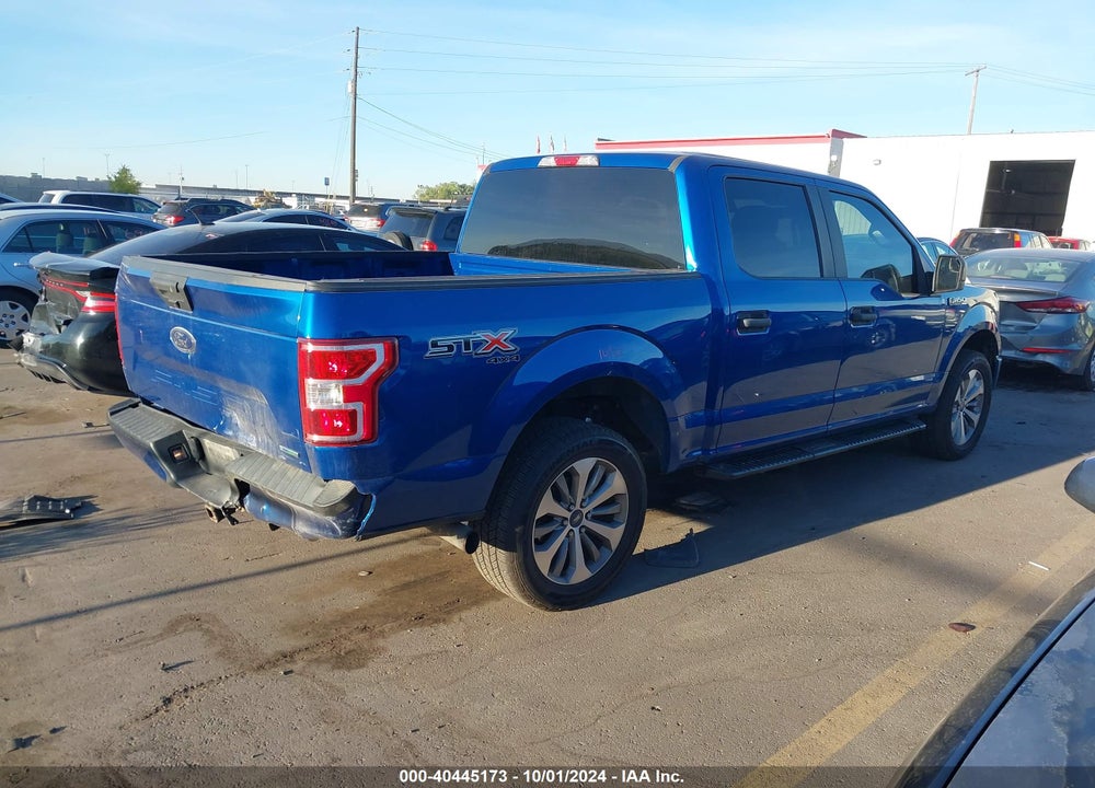 2018 FORD F-150 XL VIN: 1FTEW1EP8JFE00550