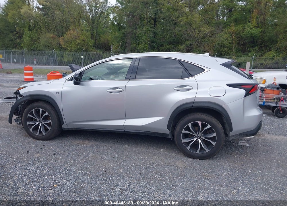 2015 LEXUS NX 200T F SPORT VIN: JTJBARBZ5F2003931