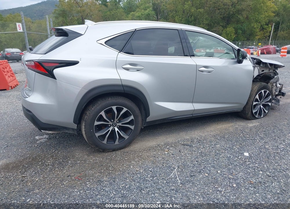 2015 LEXUS NX 200T F SPORT VIN: JTJBARBZ5F2003931