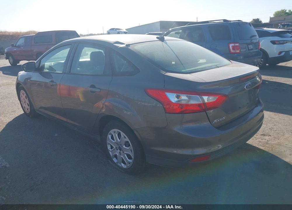 2012 FORD FOCUS SE VIN: 1FAHP3F27CL274166