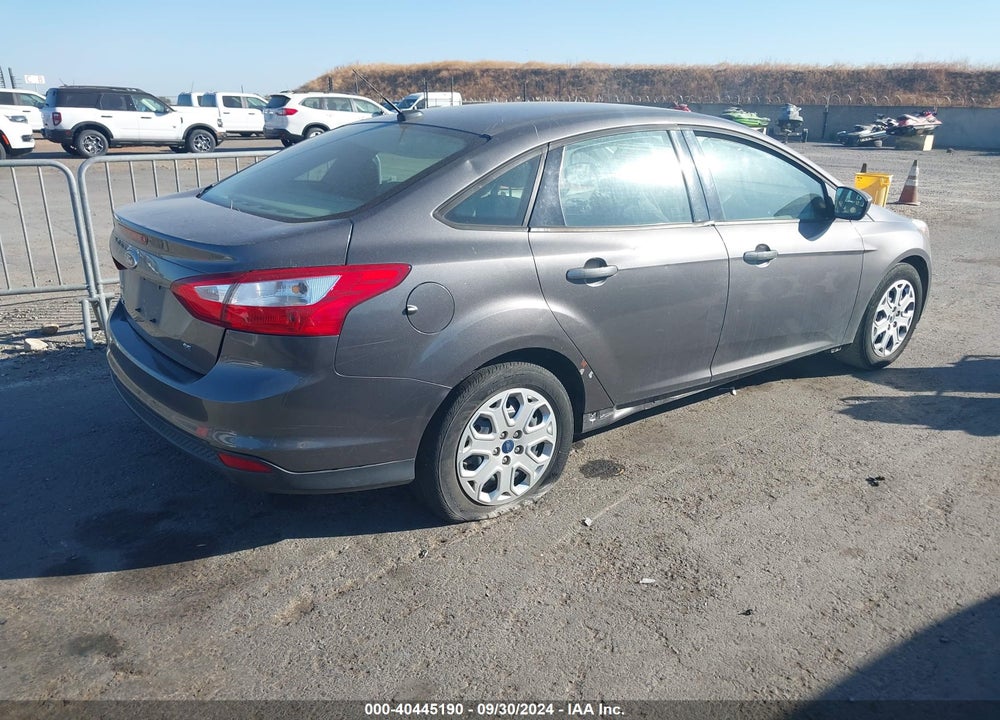 2012 FORD FOCUS SE VIN: 1FAHP3F27CL274166