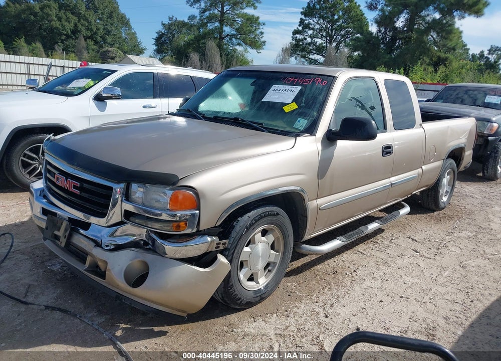 2005 GMC SIERRA 1500 SLE VIN: 2GTEC19T351316598