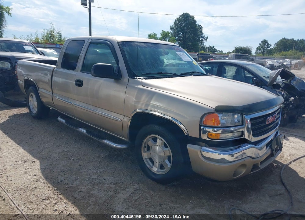2005 GMC SIERRA 1500 SLE VIN: 2GTEC19T351316598