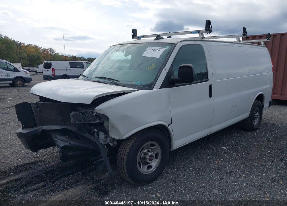 2022 GMC SAVANA CARGO RWD 2500 REGULAR WHEELBASE WORK VAN VIN: 1GTW7AFP1N1224525