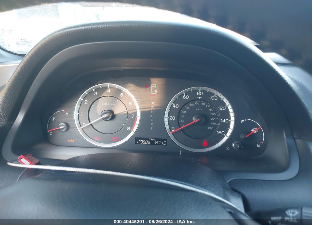 2009 HONDA ACCORD 2.4 EX-L VIN: 1HGCP26859A045784