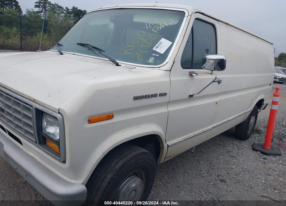 1989 FORD ECONOLINE E250 VAN VIN: 1FTFE24Y7KHC40058