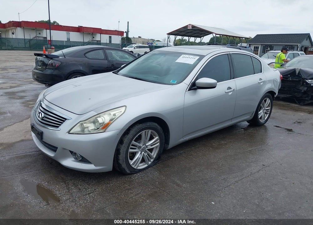 2010 INFINITI G37X VIN: JN1CV6AR3AM254362