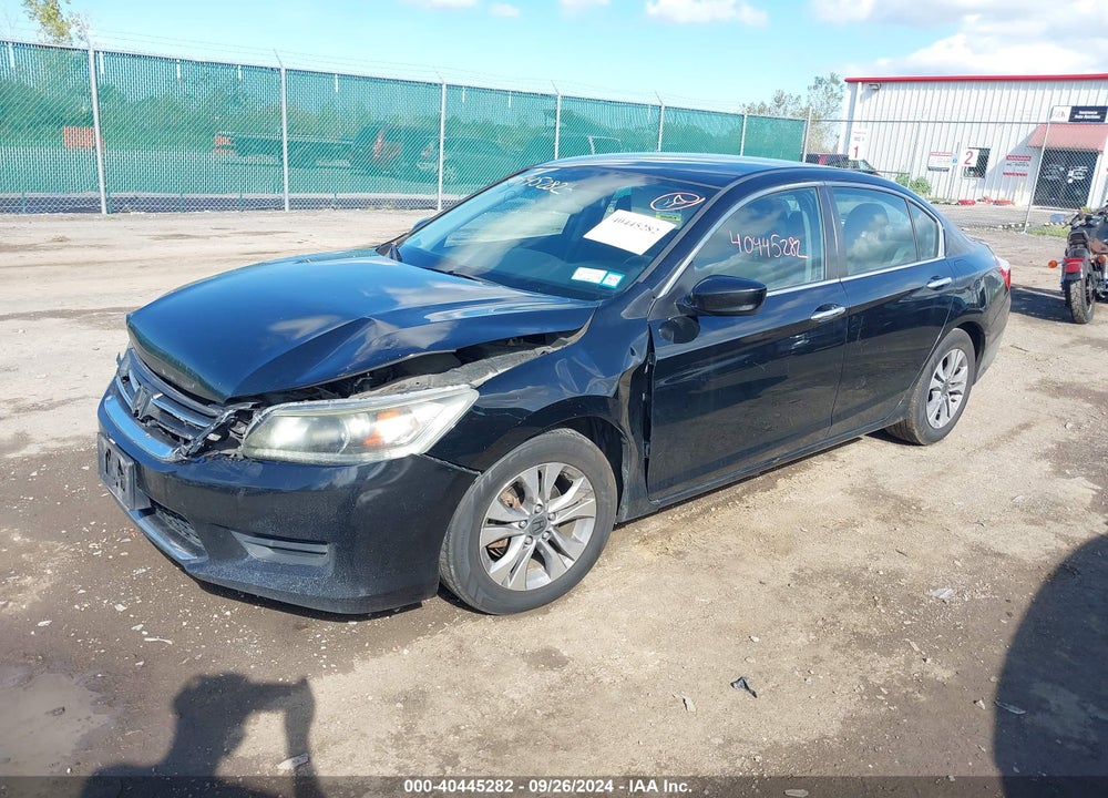2013 HONDA ACCORD LX VIN: 1HGCR2F36DA262185