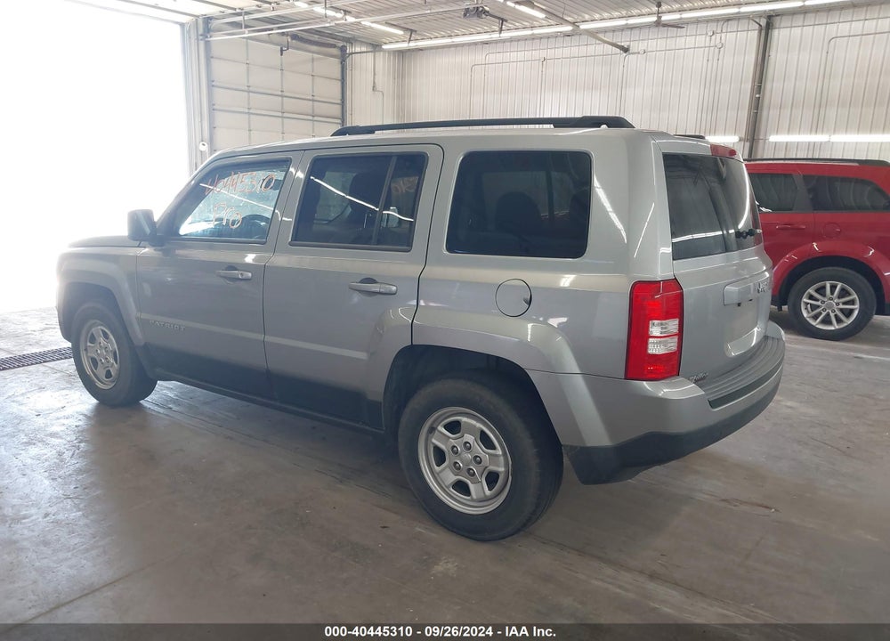 2015 JEEP PATRIOT SPORT VIN: 1C4NJPBA3FD418636