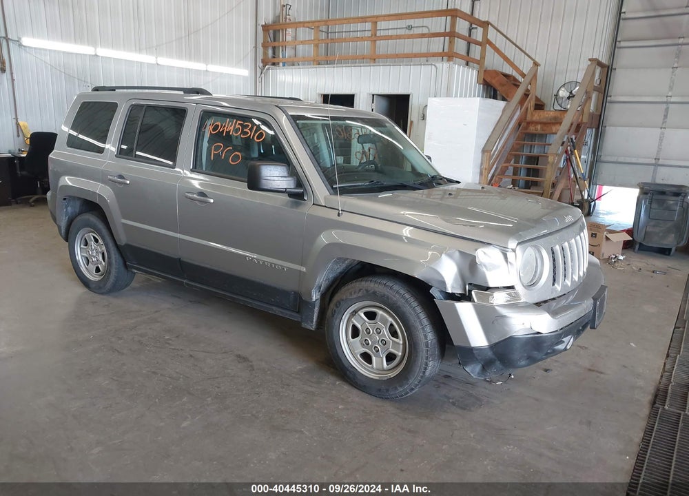 2015 JEEP PATRIOT SPORT VIN: 1C4NJPBA3FD418636