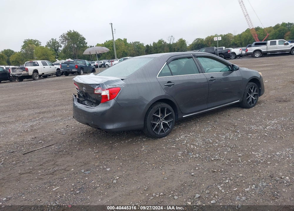 2012 TOYOTA CAMRY LE VIN: 4T4BF1FK7CR239162