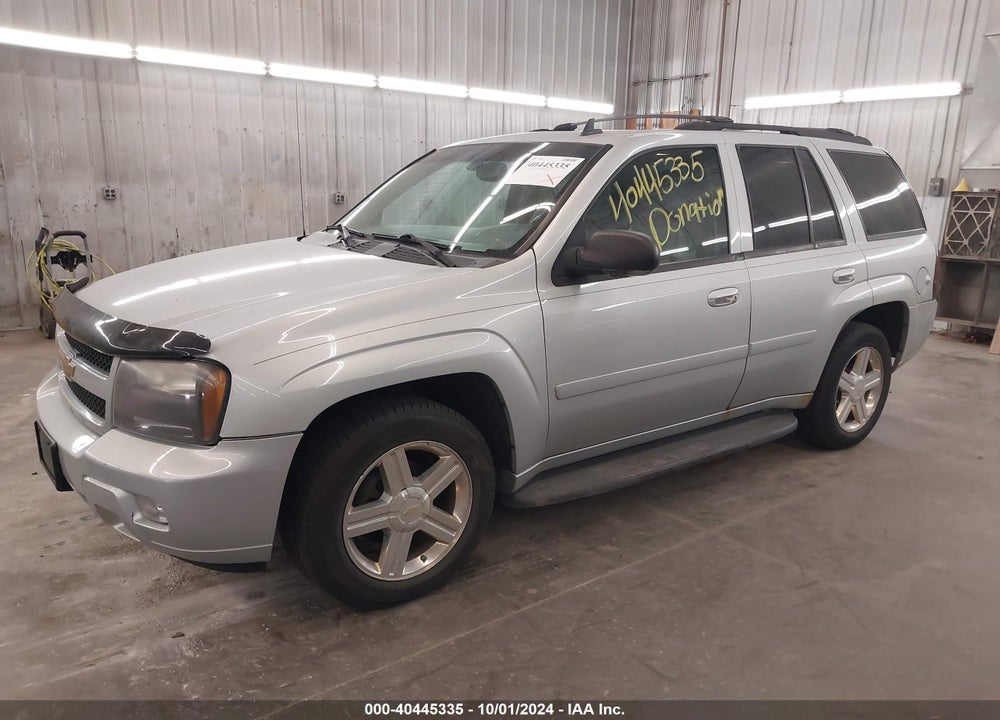 2008 CHEVROLET TRAILBLAZER LT VIN: 1GNDT13S682171838