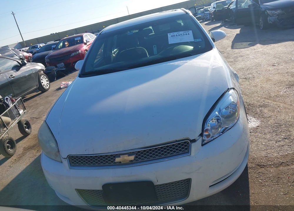 2013 CHEVROLET IMPALA LT VIN: 2G1WG5E30D1185384