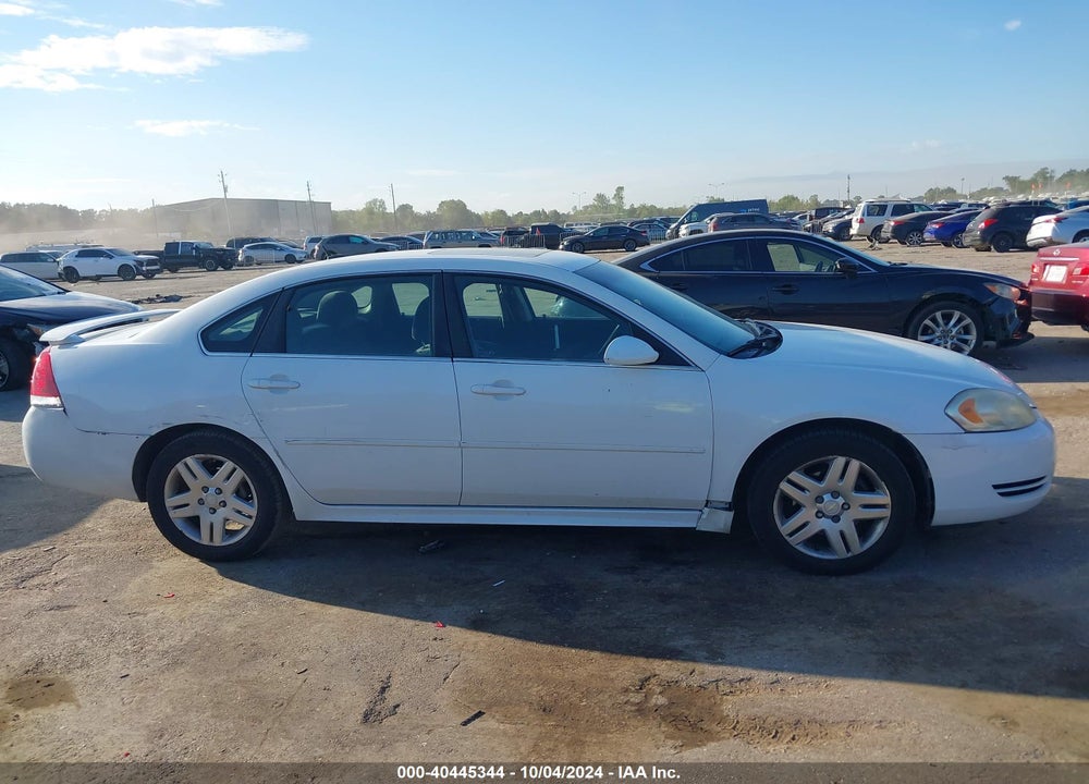 2013 CHEVROLET IMPALA LT VIN: 2G1WG5E30D1185384
