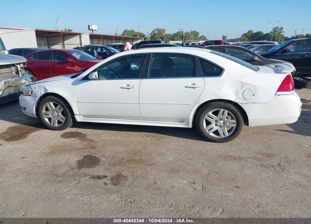2013 CHEVROLET IMPALA LT VIN: 2G1WG5E30D1185384