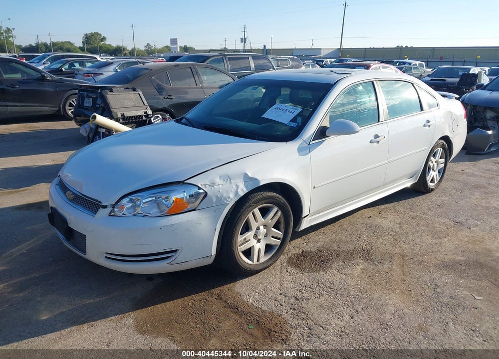 2013 CHEVROLET IMPALA LT VIN: 2G1WG5E30D1185384