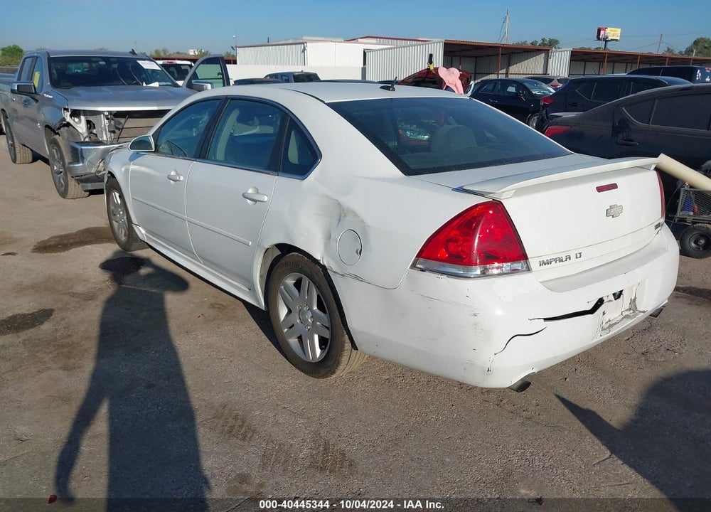 2013 CHEVROLET IMPALA LT VIN: 2G1WG5E30D1185384