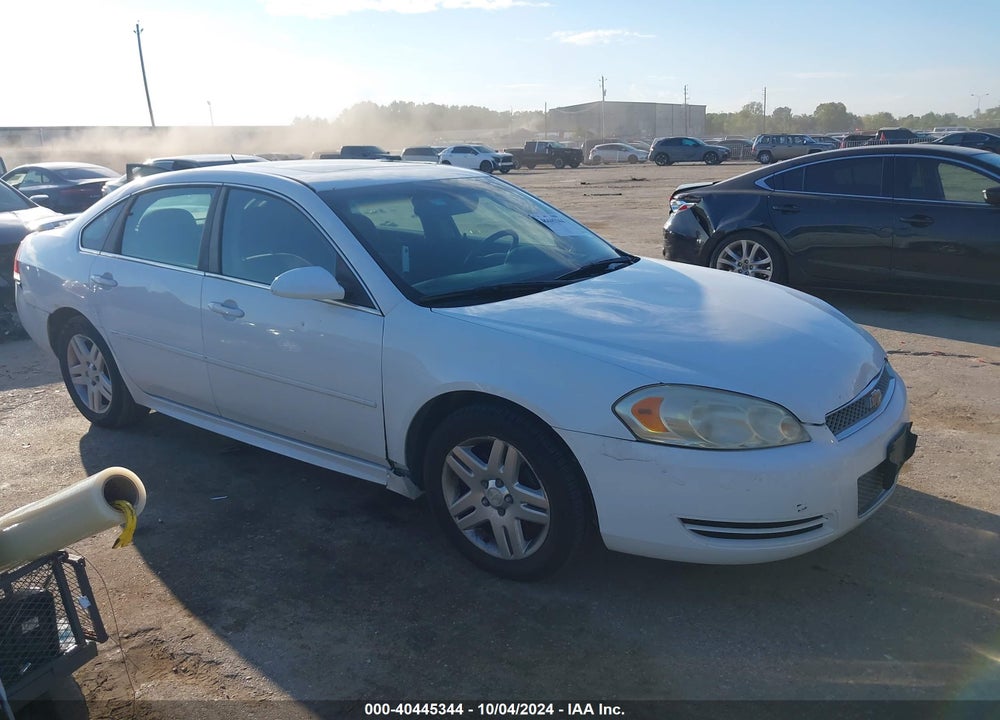 2013 CHEVROLET IMPALA LT VIN: 2G1WG5E30D1185384